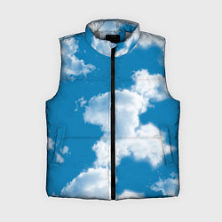 Женский жилет Небо в облаках