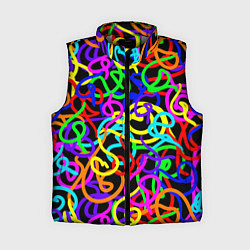 Женский жилет Неоновый беспорядок