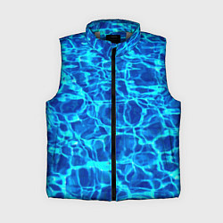 Женский жилет Текстура поверхности воды