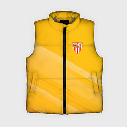 Женский жилет Sevilla желтая абстракция, цвет: 3D-светло-серый