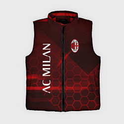 Женский жилет Ac milan Соты, цвет: 3D-красный