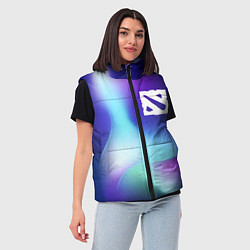 Женский жилет Dota northern cold, цвет: 3D-черный — фото 2