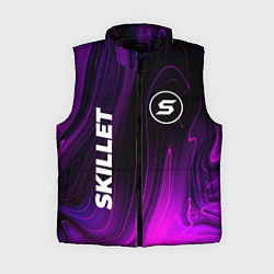Женский жилет Skillet violet plasma, цвет: 3D-черный