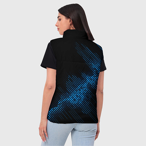 Женский жилет Metallica звуковая волна / 3D-Черный – фото 4