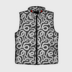 Женский жилет Змея с языком