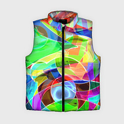 Женский жилет Цветная геометрическая композиция - лето