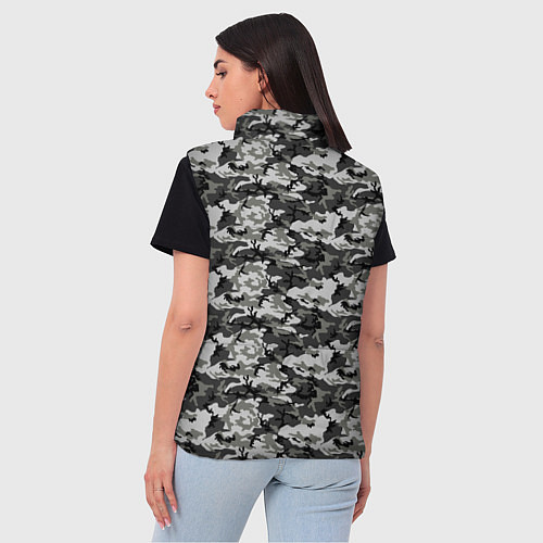 Женский жилет Камуфляж URBAN городской / 3D-Красный – фото 4