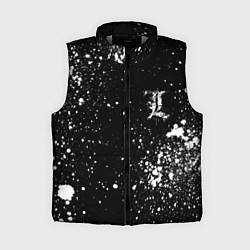 Женский жилет Тетрадь смерти брызги
