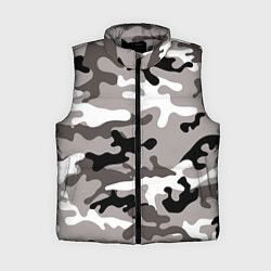 Женский жилет Камуфляж Urban крупный, цвет: 3D-светло-серый