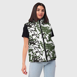 Женский жилет Камуфляж M-84 Snow, цвет: 3D-светло-серый — фото 2