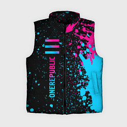 Женский жилет OneRepublic - neon gradient: по-вертикали
