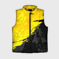 Женский жилет Black and yellow