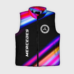 Женский жилет Mercedes speed lights, цвет: 3D-черный