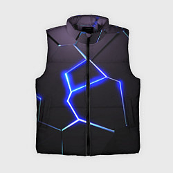Женский жилет Неоновый разлом плит