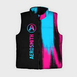 Женский жилет Aerosmith - neon gradient: по-вертикали