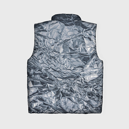 Женский жилет Алюминиевая фольга / 3D-Светло-серый – фото 2