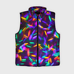 Женский жилет Цветомузыка, цвет: 3D-светло-серый