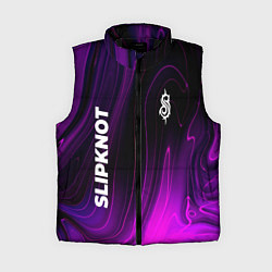 Женский жилет Slipknot violet plasma