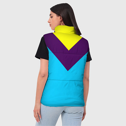 Женский жилет FIRM как в 80х / 3D-Черный – фото 4