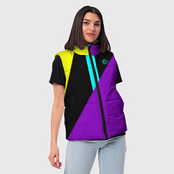 Женский жилет FIRM прямиком из 80х, цвет: 3D-черный — фото 2