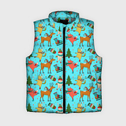 Женский жилет Animals on the rink