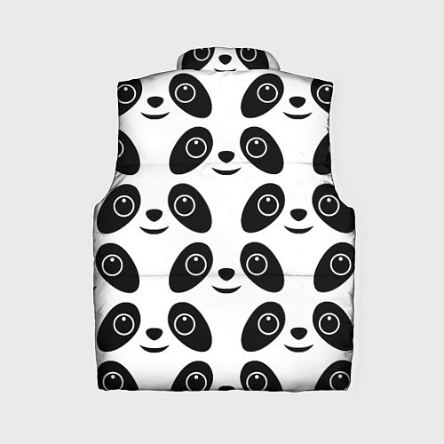 Женский жилет Panda bing dun dun / 3D-Светло-серый – фото 2