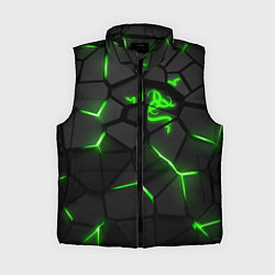 Женский жилет Razer green neon