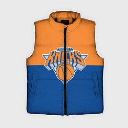 Женский жилет Нью-Йорк Никс НБА, цвет: 3D-черный