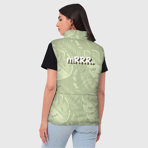 Женский жилет Мистер Влюбленный динозавр / 3D-Черный – фото 4