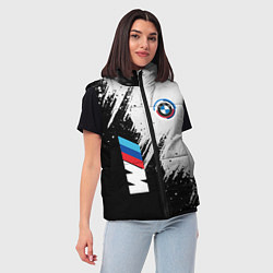 Женский жилет BMW - м комплектация, цвет: 3D-красный — фото 2
