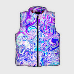 Женский жилет Акварельные линии