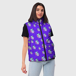 Женский жилет BT21 Mang pattern BTS, цвет: 3D-черный — фото 2