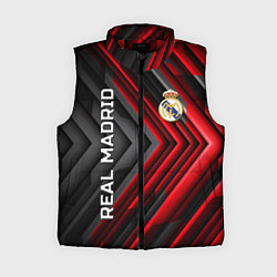 Женский жилет Real Madrid art, цвет: 3D-красный