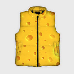 Женский жилет Сырная текстура