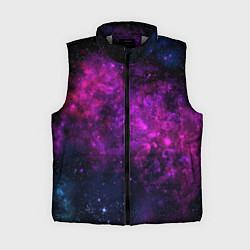 Женский жилет Neon pink nebula