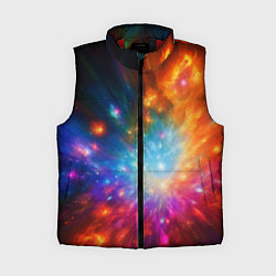 Женский жилет Космическая многомерность, цвет: 3D-красный