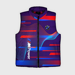 Женский жилет BMW power m, цвет: 3D-черный