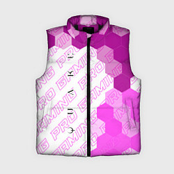 Женский жилет Quake pro gaming: по-вертикали, цвет: 3D-черный