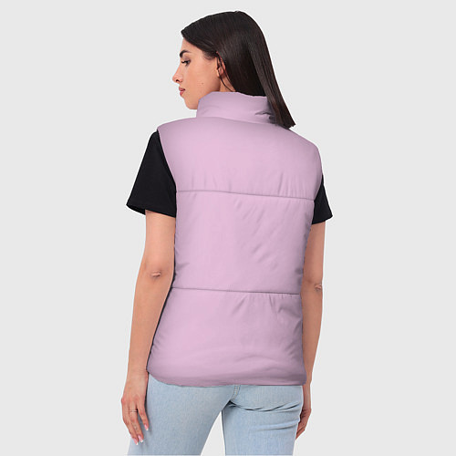 Женский жилет Костюм Барби: черный горох с полосатым бантом / 3D-Черный – фото 4