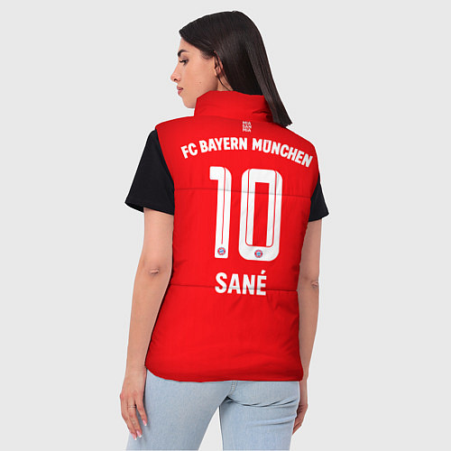 Женский жилет Лерой Сане Бавария Мюнхен форма 2223 домашняя / 3D-Красный – фото 4