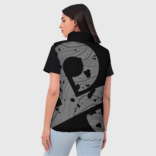 Женский жилет Форма Cloud 9 black / 3D-Черный – фото 4