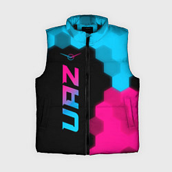 Женский жилет UAZ - neon gradient: по-вертикали