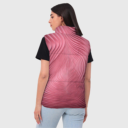 Женский жилет Фантазия в малиновом / 3D-Светло-серый – фото 4