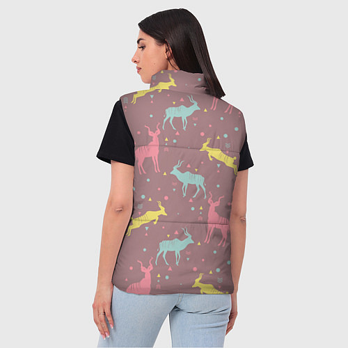 Женский жилет Газели / 3D-Светло-серый – фото 4