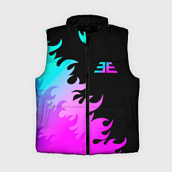Женский жилет Imagine Dragons неоновый огонь, цвет: 3D-черный