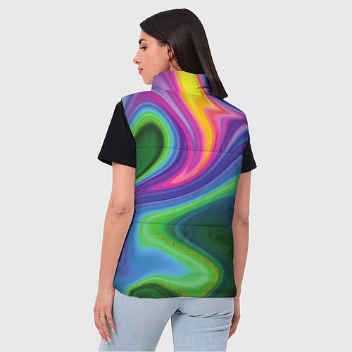 Женский жилет Color abstraction / 3D-Светло-серый – фото 4