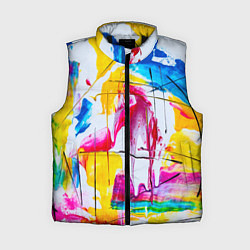 Женский жилет Красочный принт