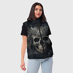 Женский жилет Хозяин гробниц, цвет: 3D-светло-серый — фото 2