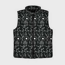 Женский жилет Black style pattern