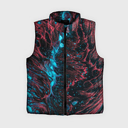 Женский жилет Abstract divorces, цвет: 3D-черный